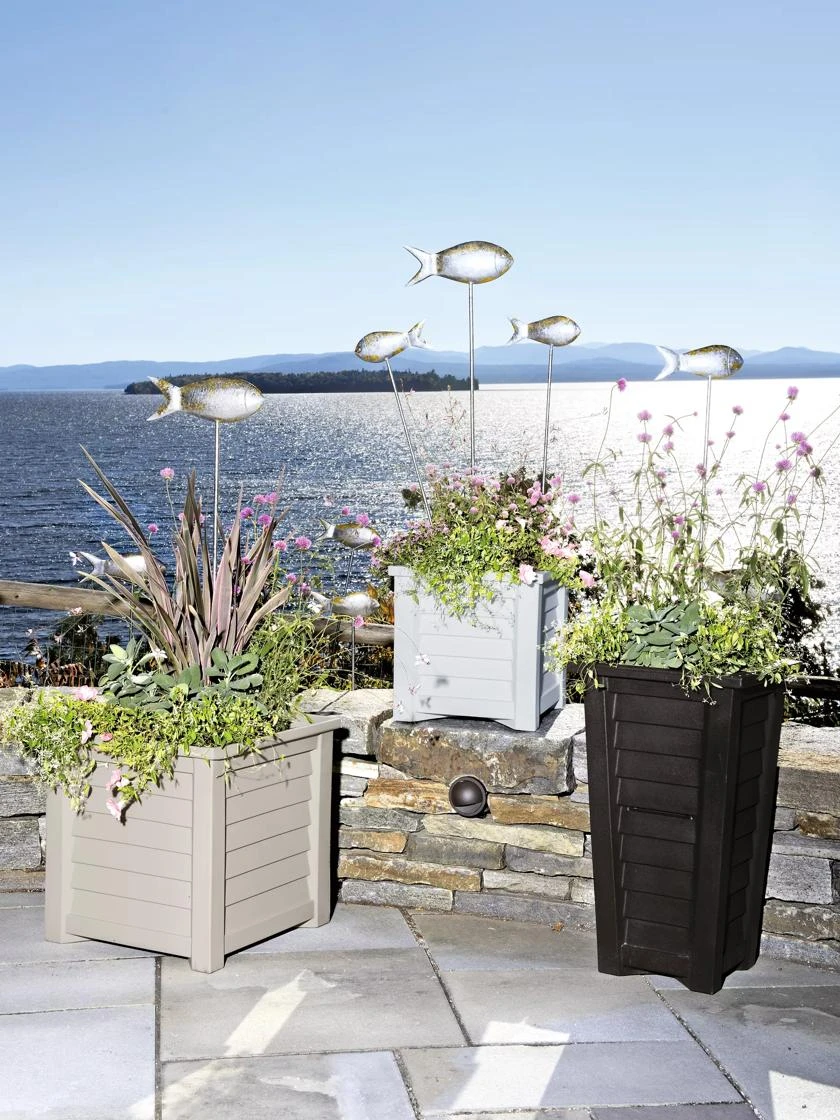 Fish Out Of Water Garden Stakes, Set Of 5 - Image 5