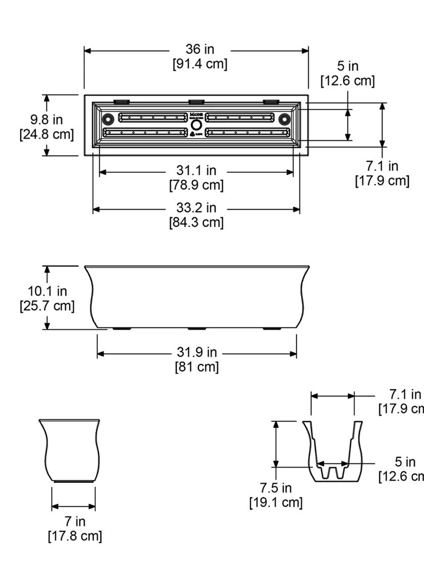 Valencia Window Box, 3' - Image 5