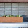 Veradek Metallic Series Corten Steel Window Box Planter, 36"